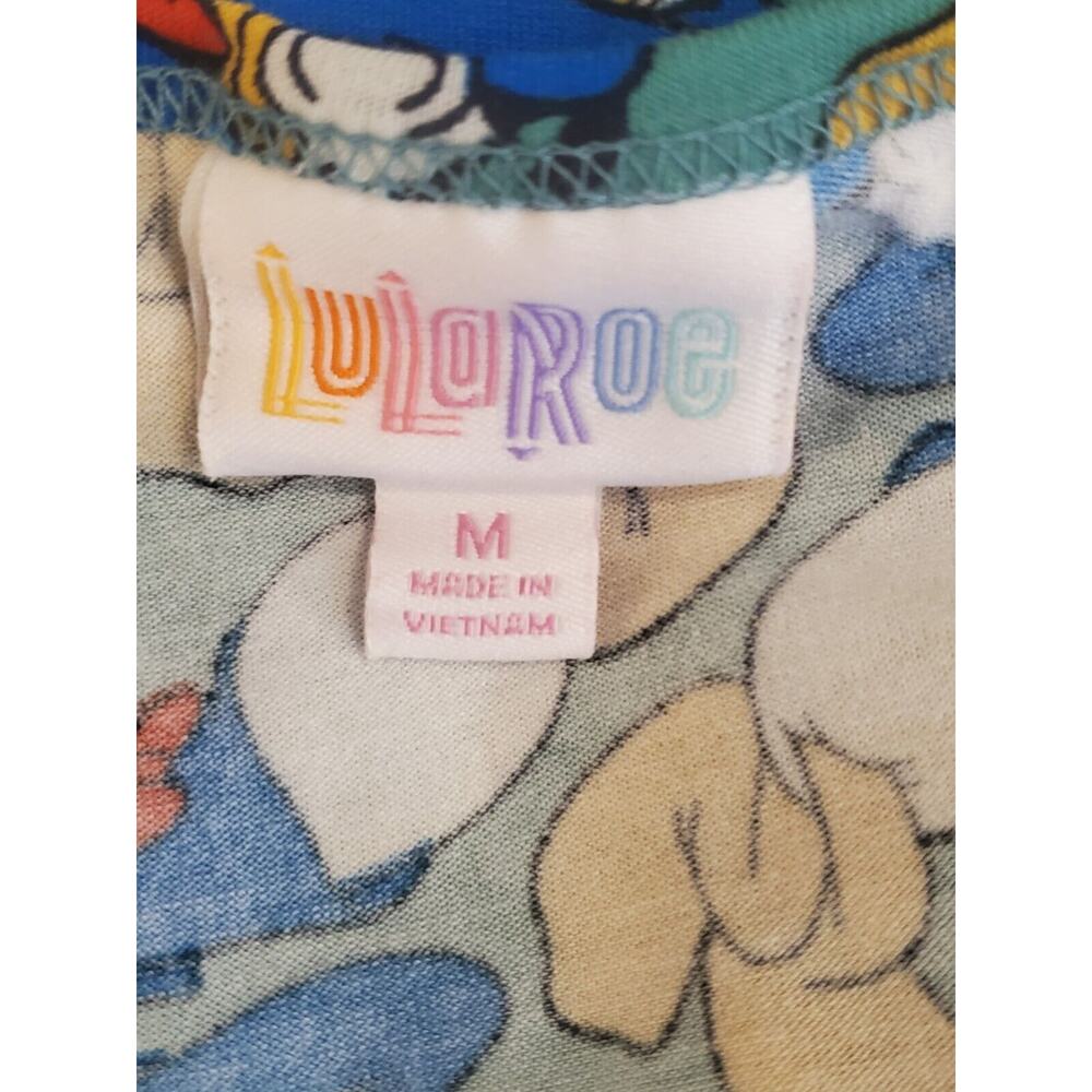 Disney LuLaRoe Size M Donald Duck Irma Tunic Womens EUC - Picture 3 of 5